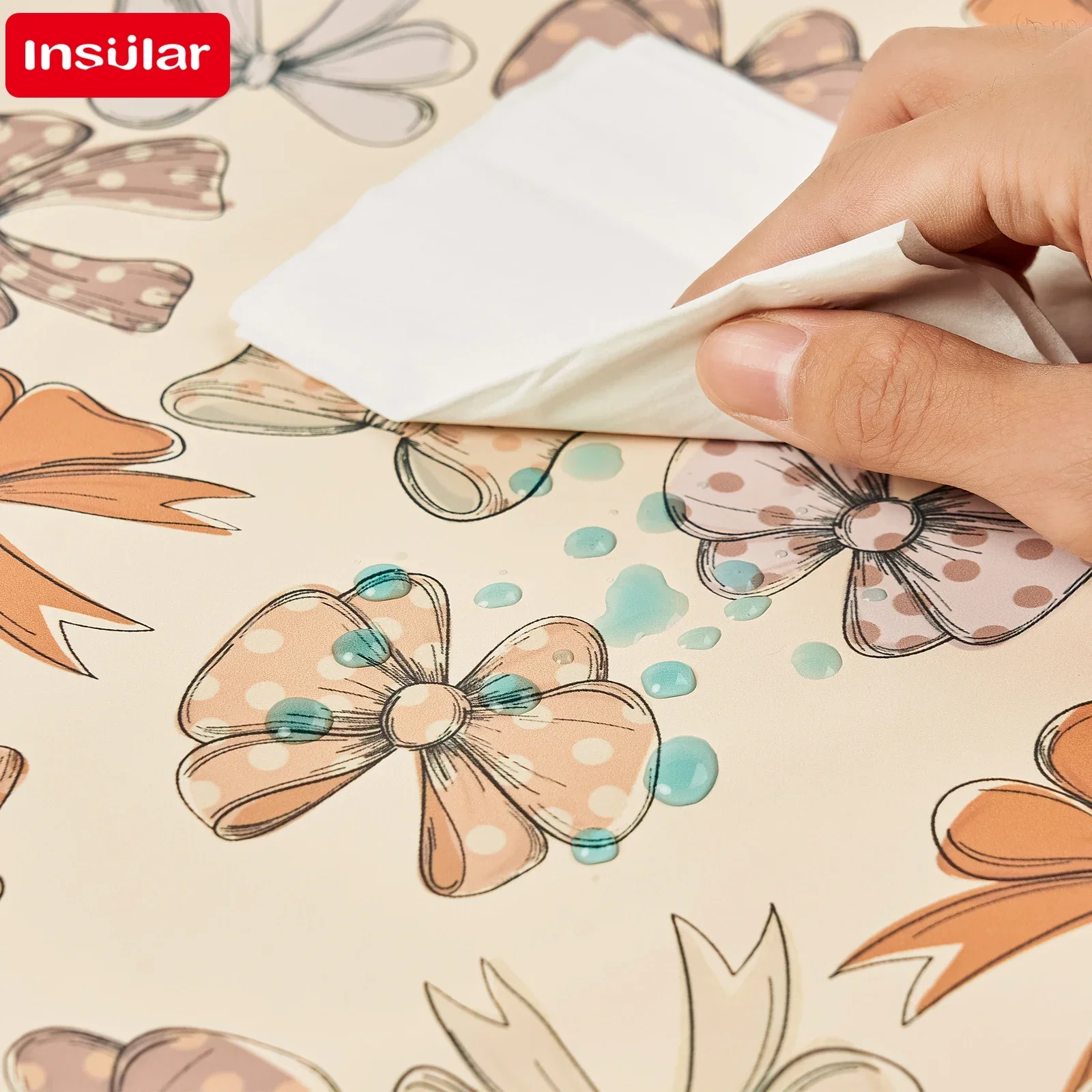 Cambiador de pañales para bebé, alfombrilla impermeable lavable, reutilizable, de algodón, transpirable - imagen 4