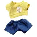 yellow shirt set