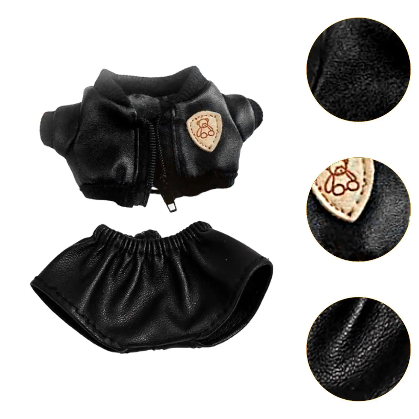 Miniature Doll Clothing Set for 15cm Dolls, Handmade Costumes