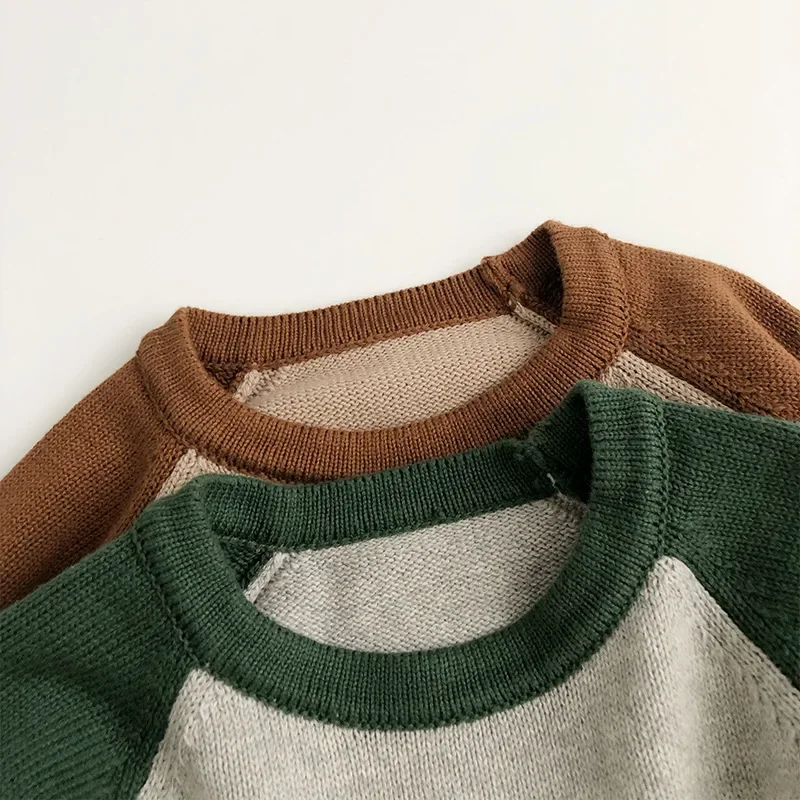 Milancel Jersey de punto retro con patchwork para niños - imagen 4