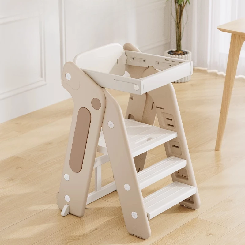 Silla alta convertible multifuncional con reposapiés regulable - imagen 5