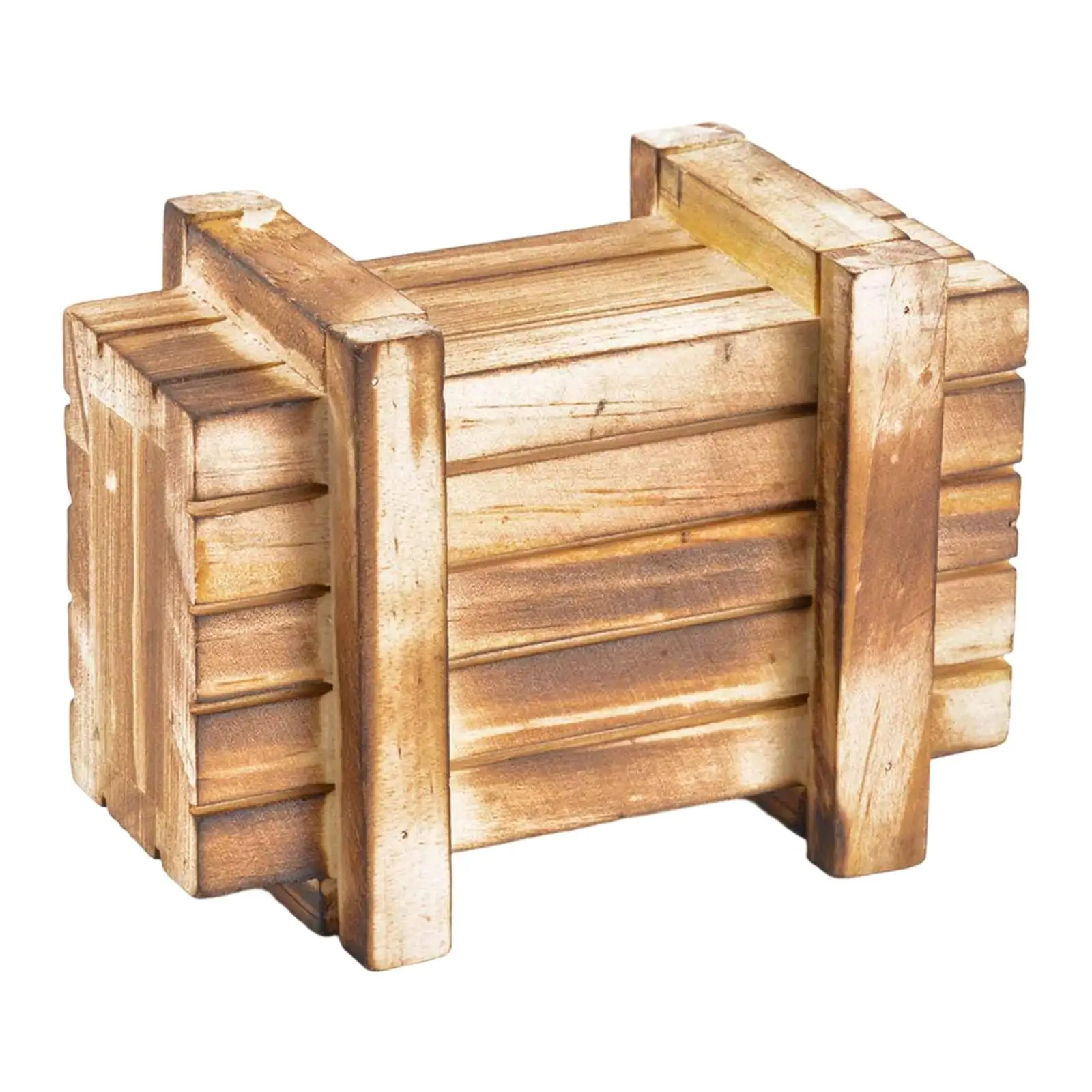 Caja de madera decorativa profesional para RC Crawler – Techo DIY - imagen 4