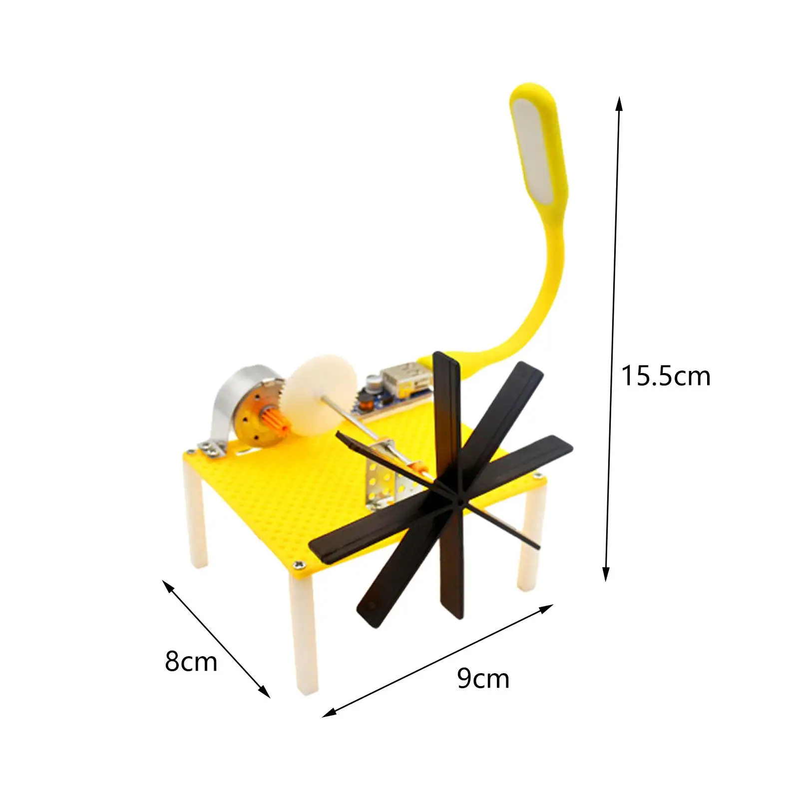 Hydroelectric Generator Teaching Aids Kids Project Physical Scientific Experiment Funny for Ages 4-11 Years Old Birthday Gift