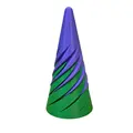 Purple green H