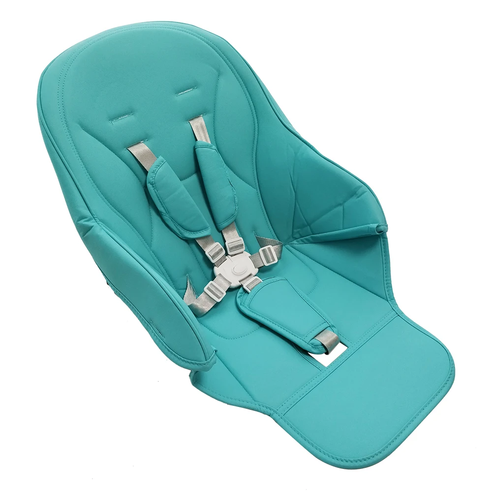 Cojín para silla alta de bebé para Prima Pappa Zero 3 Peg Perego Siesta Aag Baoneo cuero PU reemplazar accesorios para silla de alimentación de bebé - imagen 4