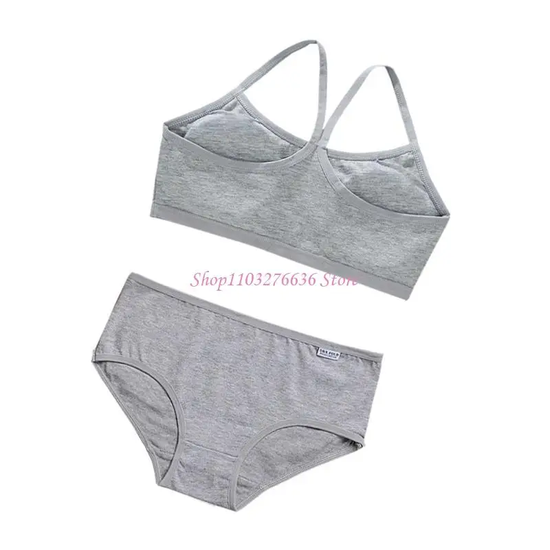 R6FD Girls sujetador adolescente tops tubo bustier para niños adolescentes lencería para estudiantes secundaria ropa - imagen 5