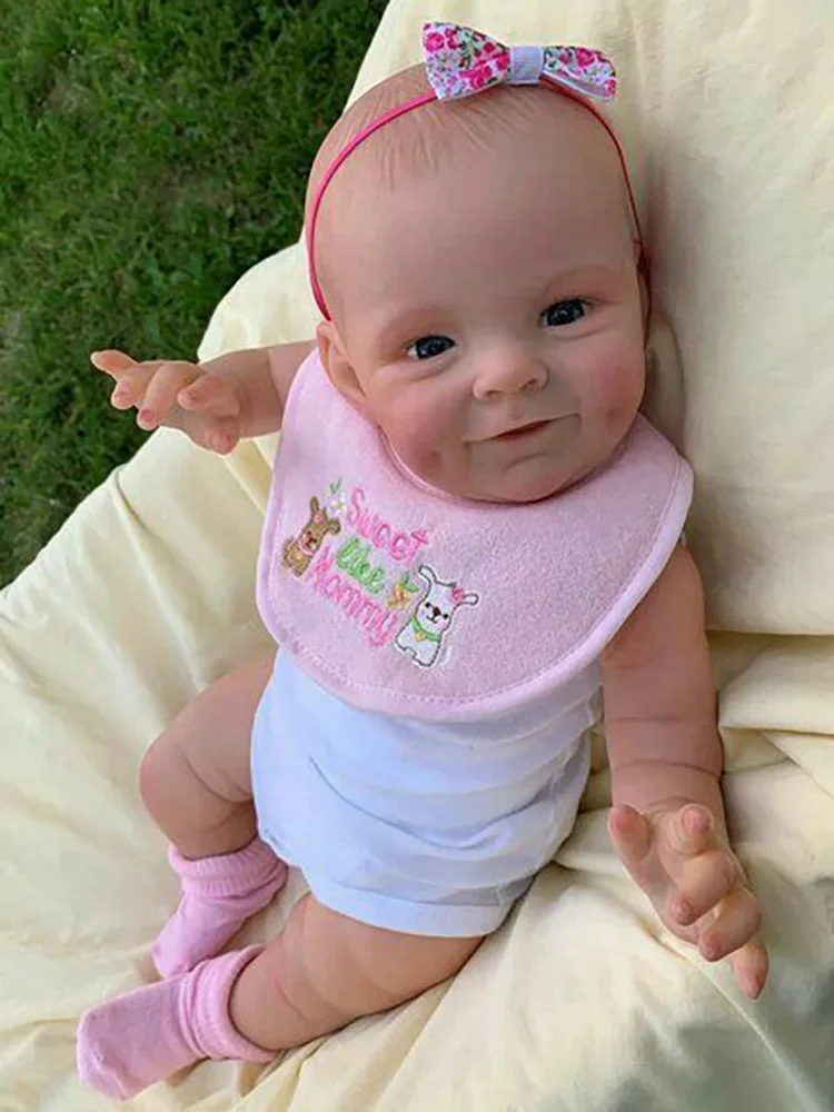Bebe Shaya, muñecas Reborn realistas ya pintadas con piel 3D, muñecas realistas para bebés vivos para recién nacidos, figura de juguete, regalo para niñas - imagen 4