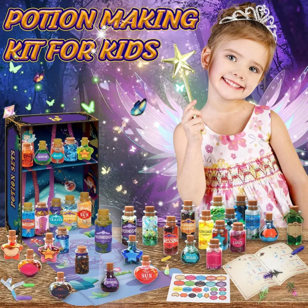 Kit pociones mágicas hadas – Juego DIY de magia para niños - imagen 3