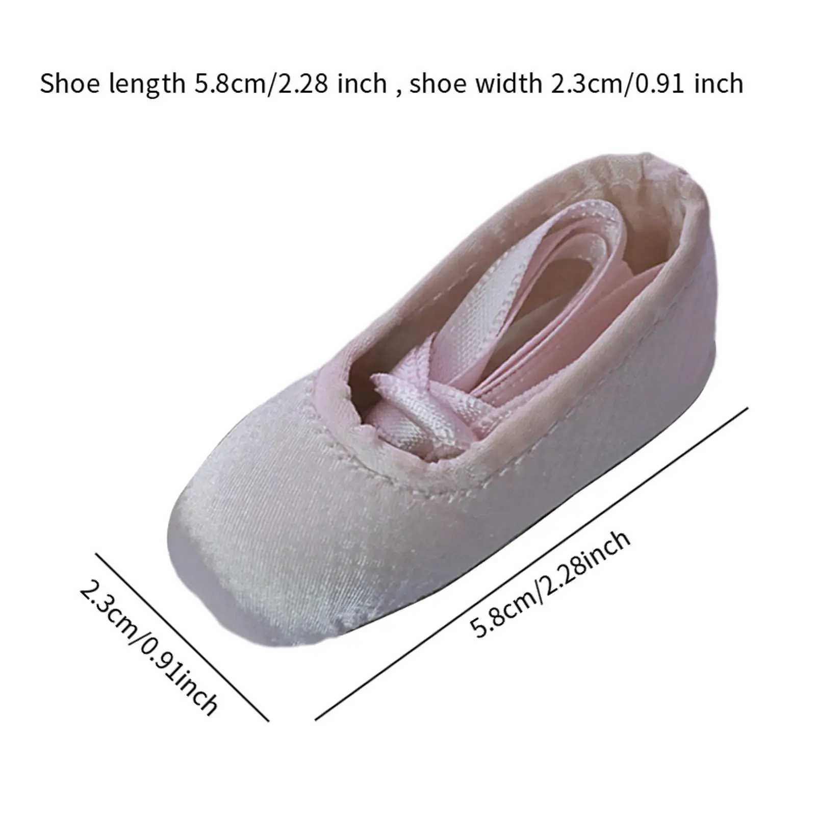 1/4 Doll Ballet Shoes Dress up Toy for 45cm Doll Kids Toy Making Doll Toys