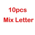 10pcs Mix letter