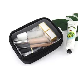 Bolsa de cosméticos transparente para viaje – Neceser impermeable