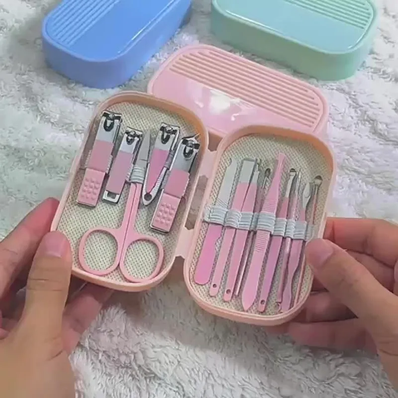 Morandi kit manicura niños acero inoxidable estuche - imagen 4