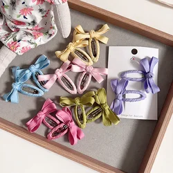 Clips de pelo arco para niña – Tono caramelo