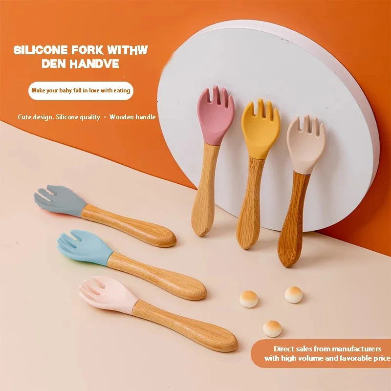 Cuchara de silicona blanda para bebé – Alimentación segura - imagen 3
