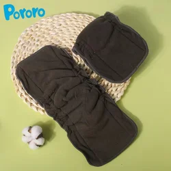 Pañales de tela de bambú reutilizables para recién nacidos