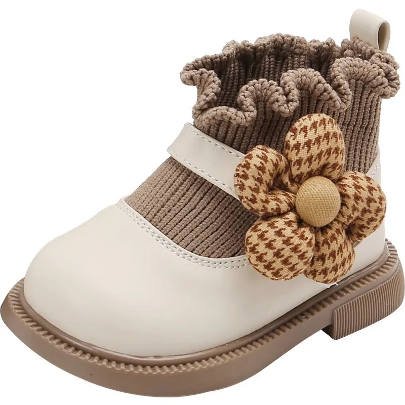 Botas de invierno niña estilo princesa cómodas y cálidas - imagen 4