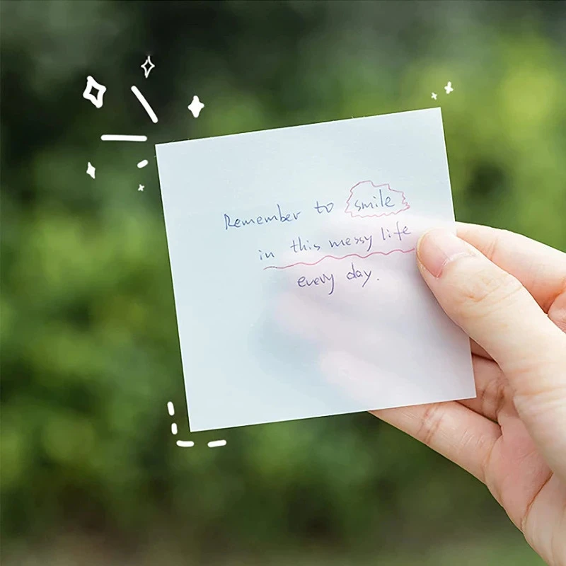 Post-it impermeables transparentes para niños - imagen 5