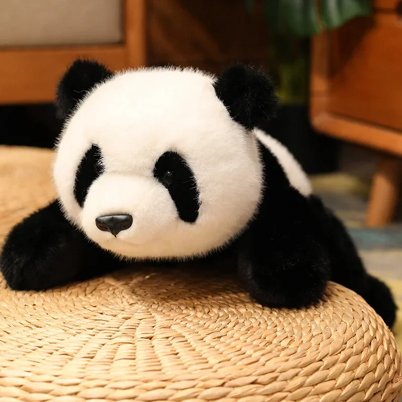 Almohada infantil de felpa suave con oso polar y panda – Estilo kawaii - imagen 4