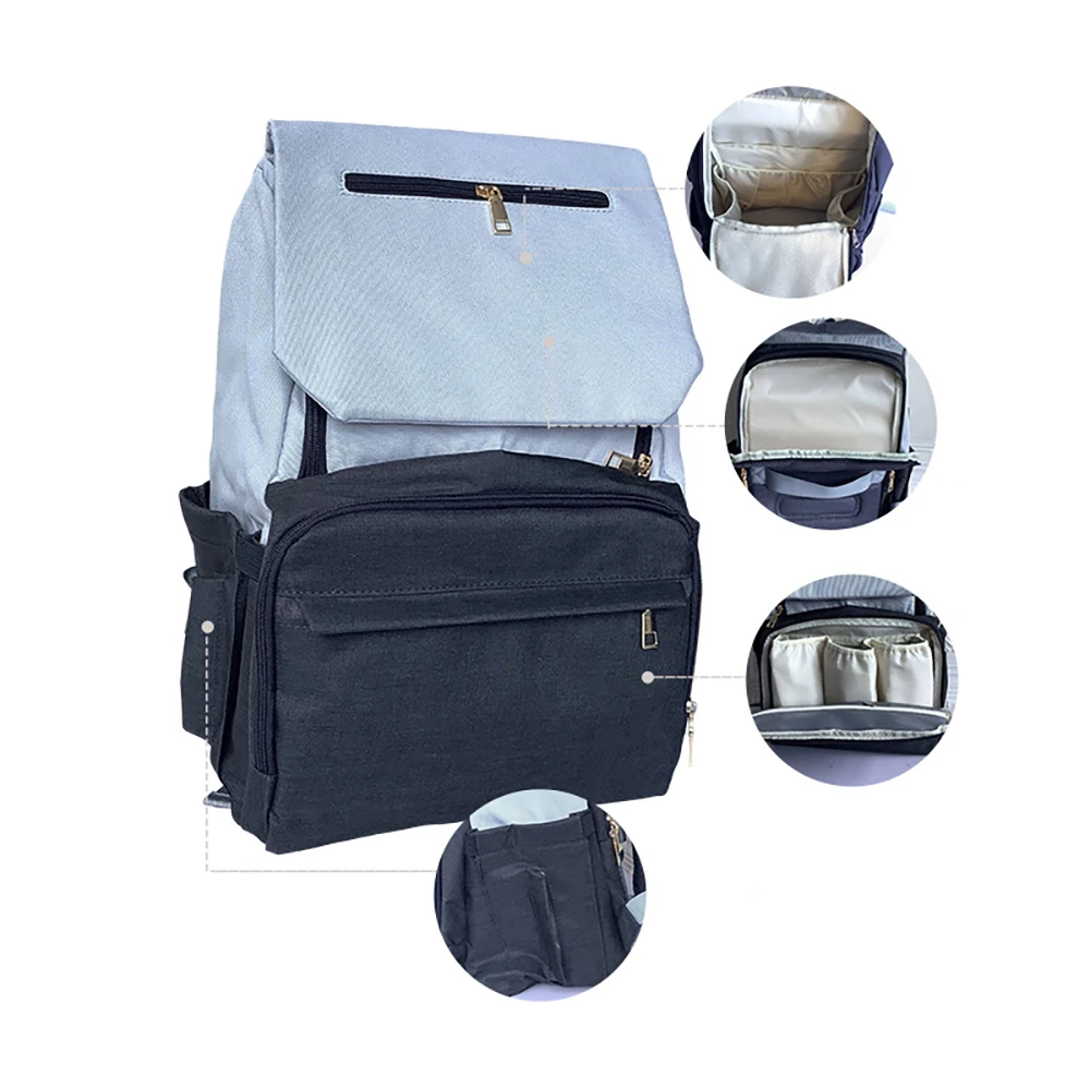 Mamatas Bolsa Pañalera Impermeable para Cochecito - imagen 5