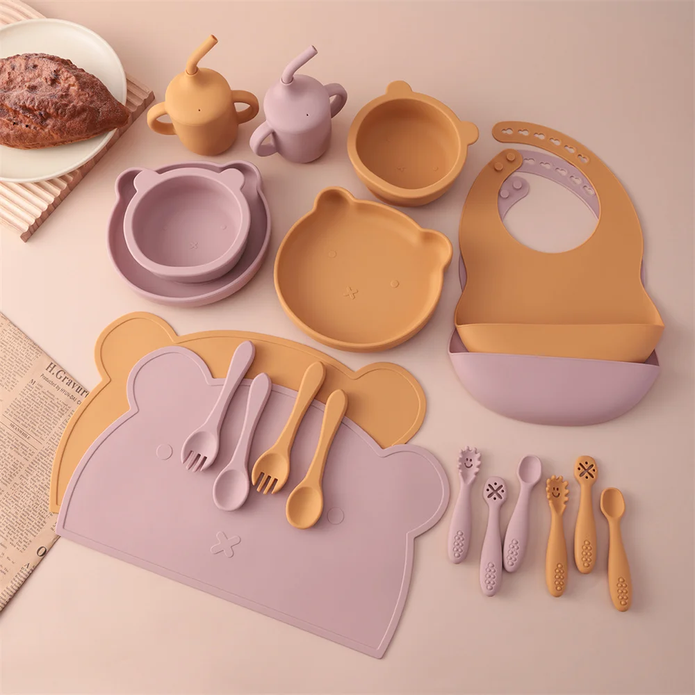 Taza con asas de silicone para bebés