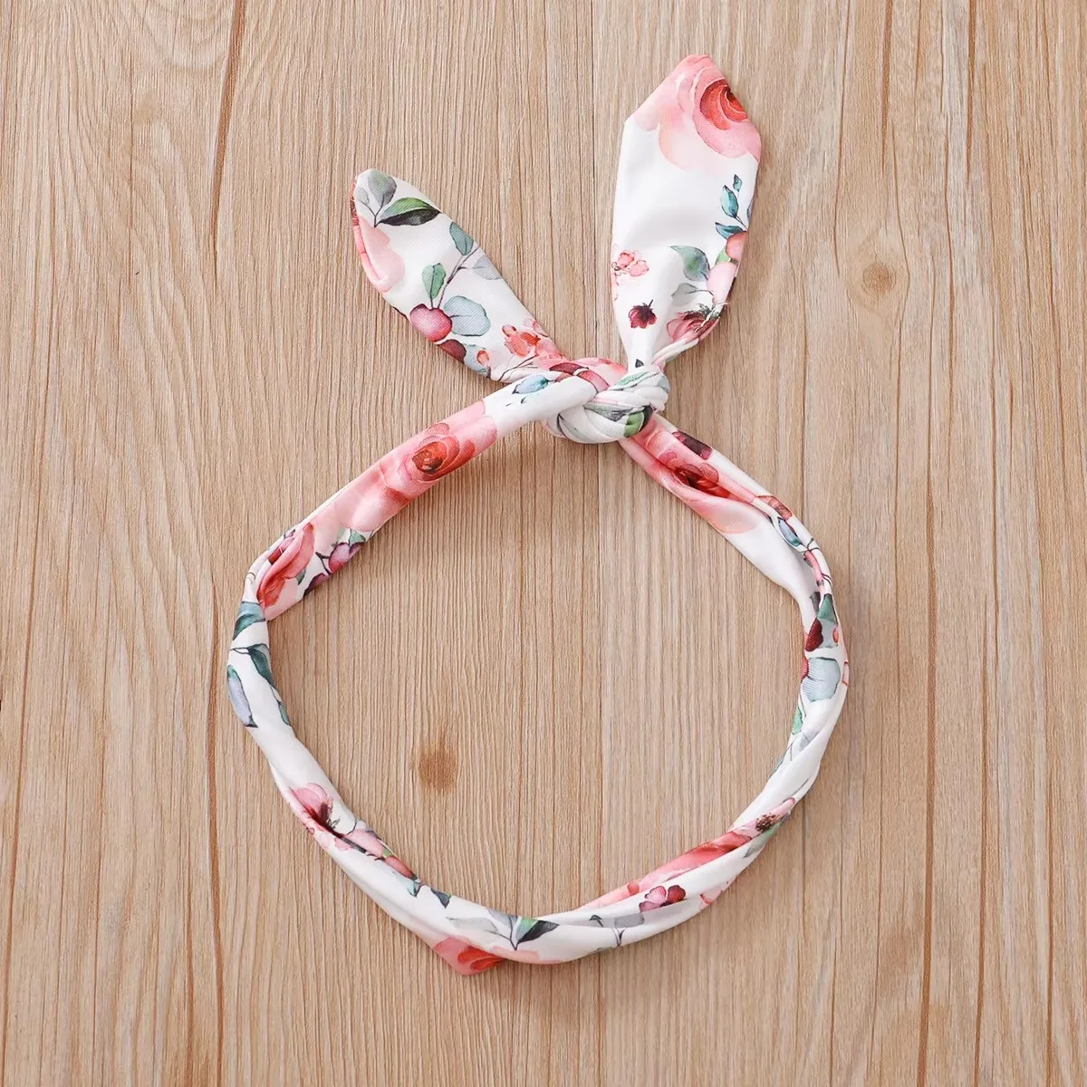 Conjunto de ropa para niña de 3 uds., Top con capucha de manga larga con estampado de flores, pantalones y diadema, ropa de otoño e invierno de 3 colores para bebé de 0 a 2 años - imagen 2