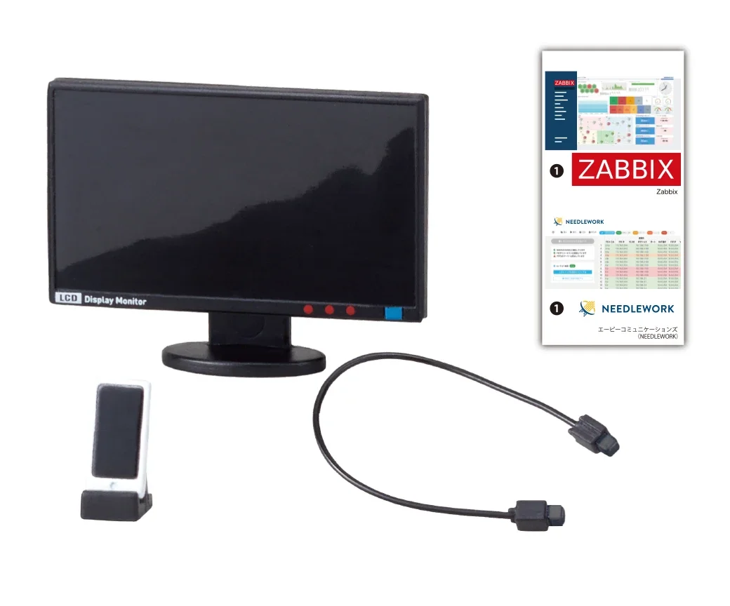 Monitor and phone