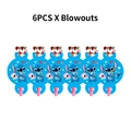 6pcs Blowouts
