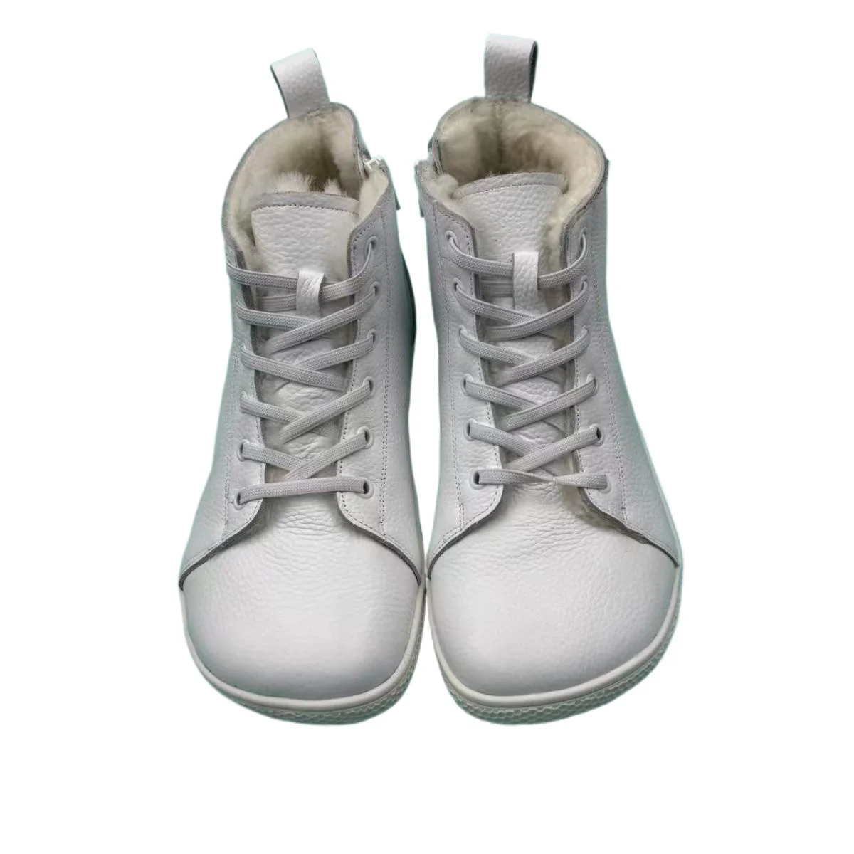 Tipsietoes Botas de invierno de cuero con forro de piel para niños - imagen 3