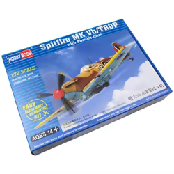 TRUMPETER 1/72 Spitfire Fighter Modelo de rompecabezas de ensamblaje