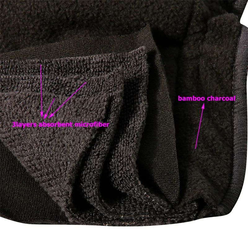Inserciones de carbón bambú para pañales de tela absorbentes - imagen 4