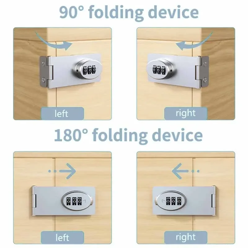 Cerradura con combinación para cajones – Seguridad infantil - imagen 2