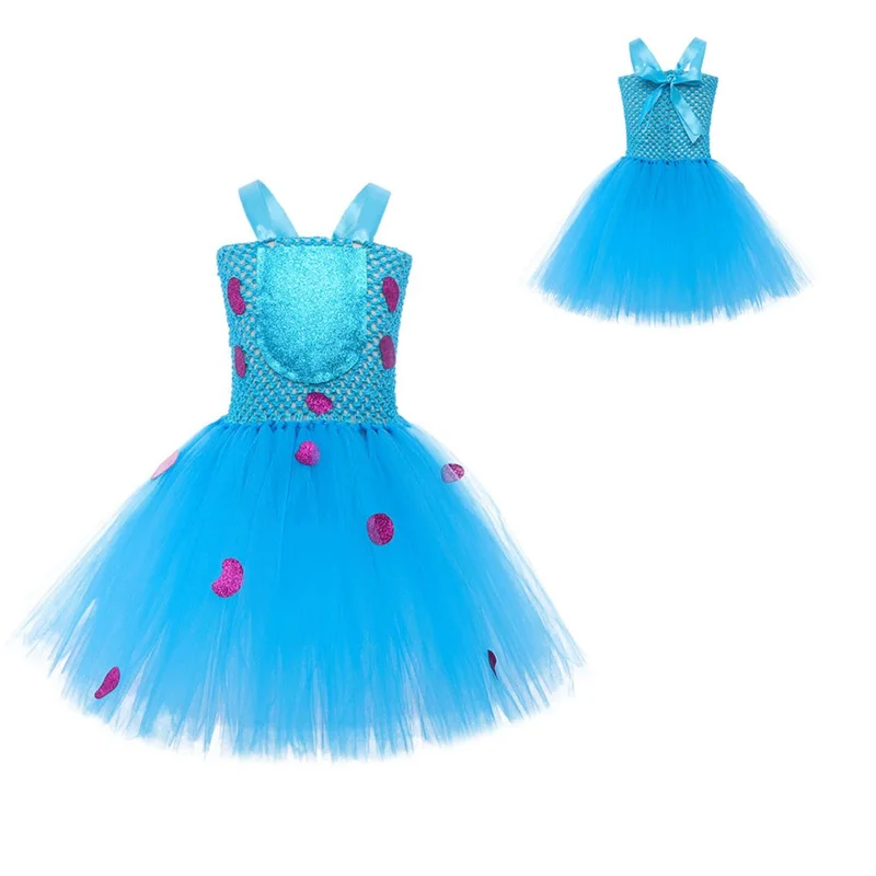 Vestido tutú de princesa para niñas – Ideal en fiesta y Halloween - imagen 3