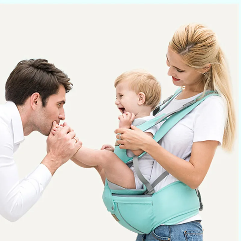 Portabebés ergonómico canguro frontal bebé – Soporte cadera cómodo - imagen 3