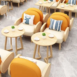 Lazychild minisofá infantil de tela roja para habitación