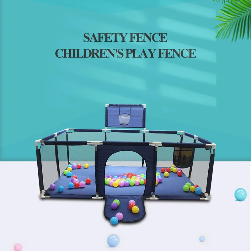 IMBABY Parque infantil para bebés, parque infantil más grande para bebés, piscina de pelotas, valla de actividades para bebés, parque infantil deportivo, valla de juego para niños, parque infantil - imagen 2