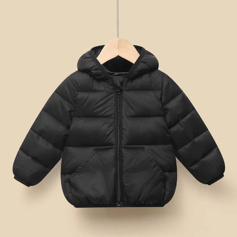 Abrigo de plumón con capucha para niños – Chaqueta cálida en otoño - imagen 3