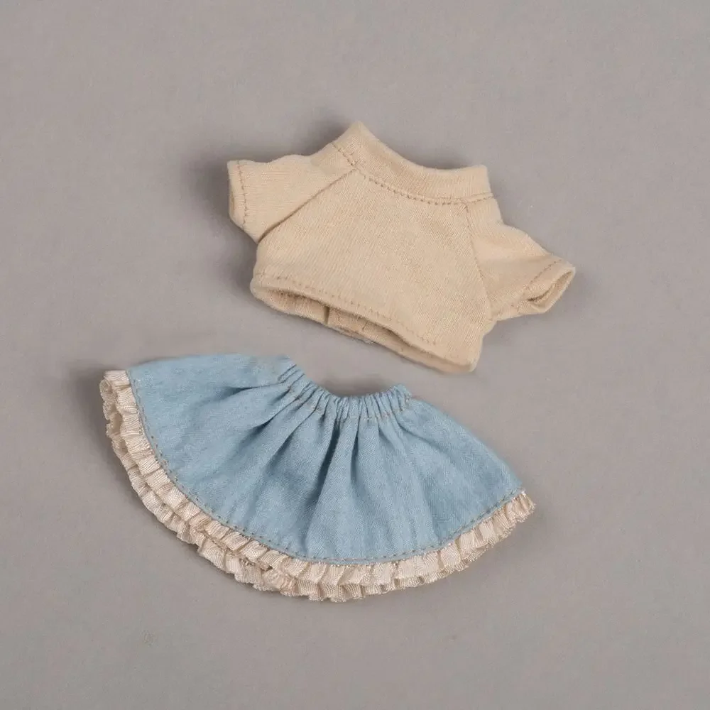 Vestidos y vaqueros para muñecas de 16 cm con complementos - imagen 5