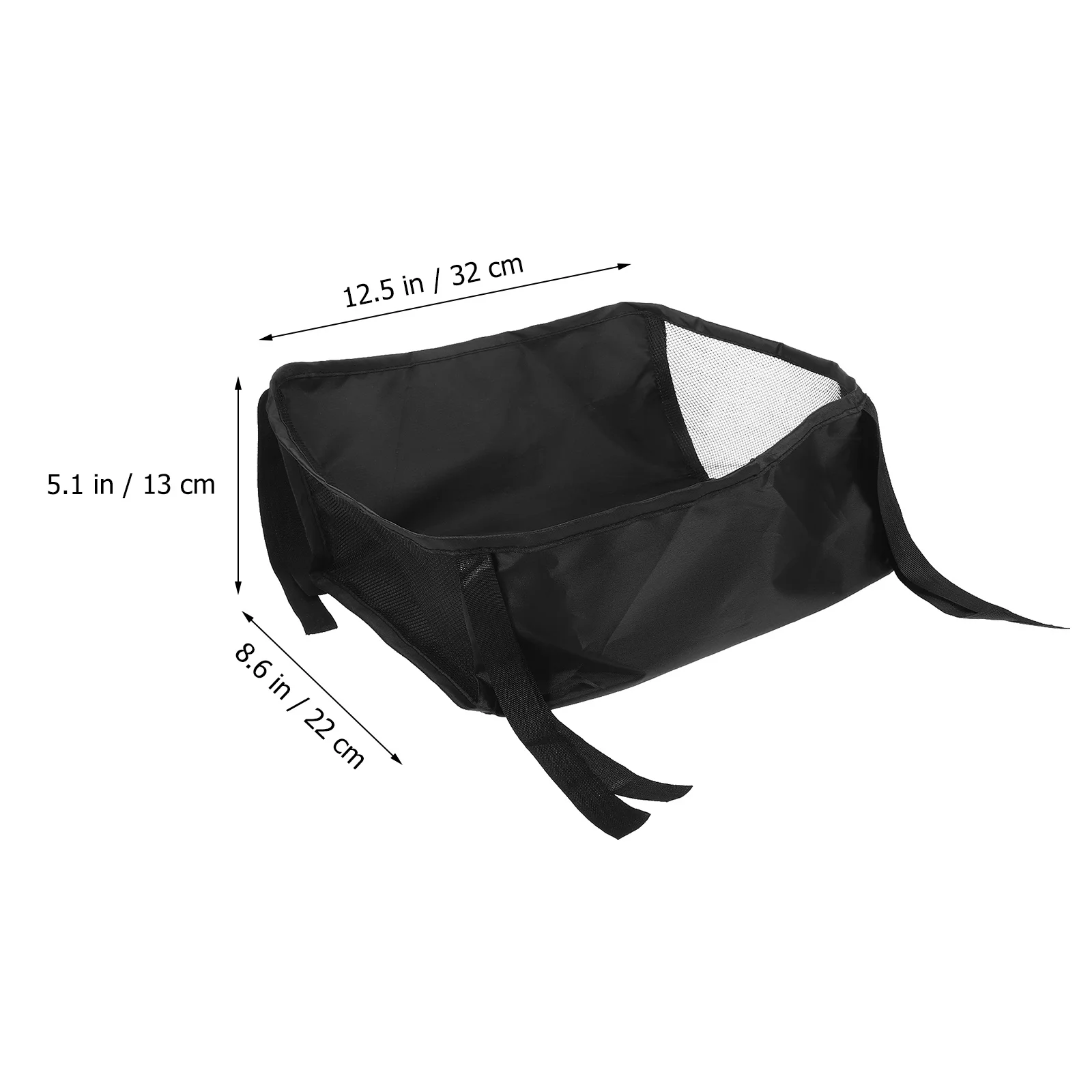 Cesta inferior para cochecito de bebé, bolsa organizadora de almacenamiento resistente multiusos para pañales, botella de leche, uso de compras de viaje - imagen 5