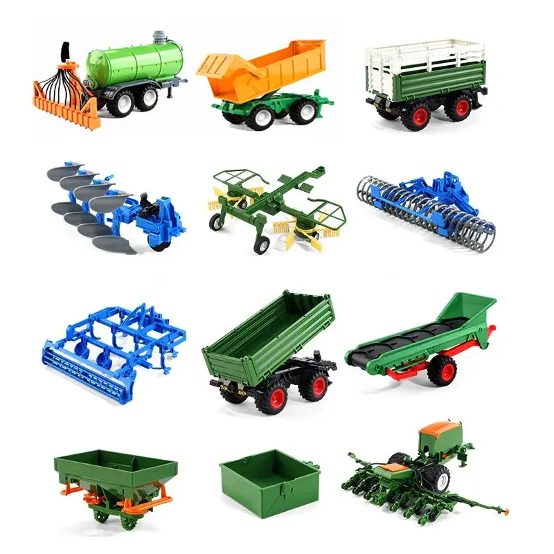 Tractor agrícola con remolque para niños - imagen 3