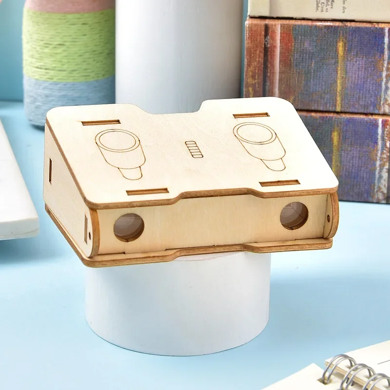 Telescopio DIY creativo experimento científico educación niños - imagen 4