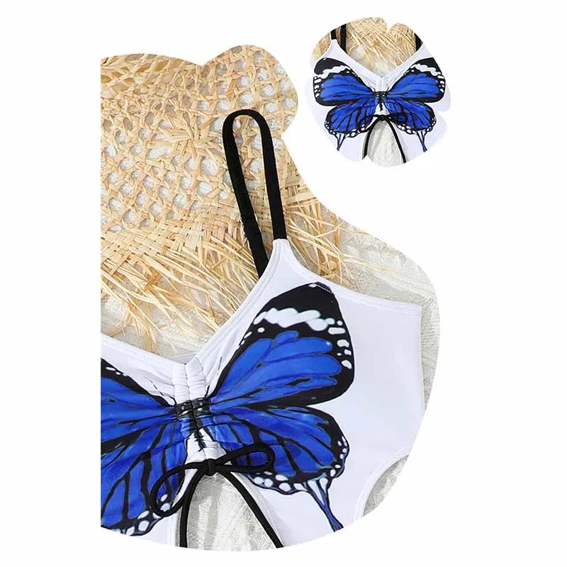 Bañador de una pieza con faldón para niña – Modelo elegante - imagen 5