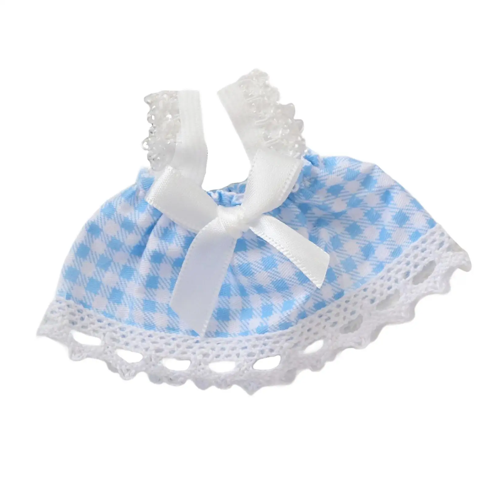 Plush Doll Strap Dress Coordination Fashion Pendant Doll Photo Props Hands on for Kids Costumes Doll Clothes Make Your Own Dolls