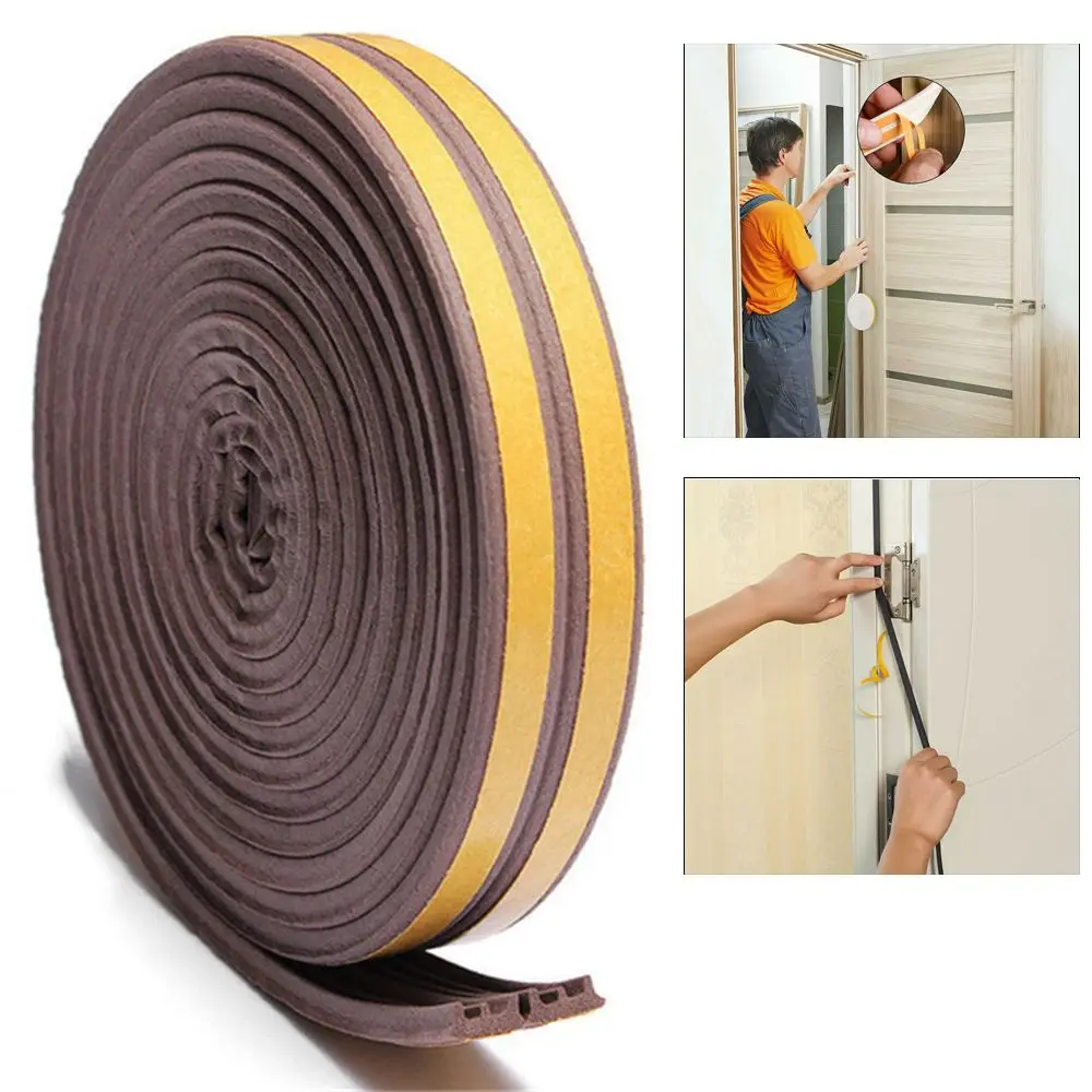 Tira de goma anticolisión insonorizante para puertas y ventanas - imagen 3