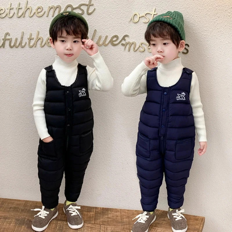 Mono de esquí infantil impermeable térmico de invierno - imagen 3
