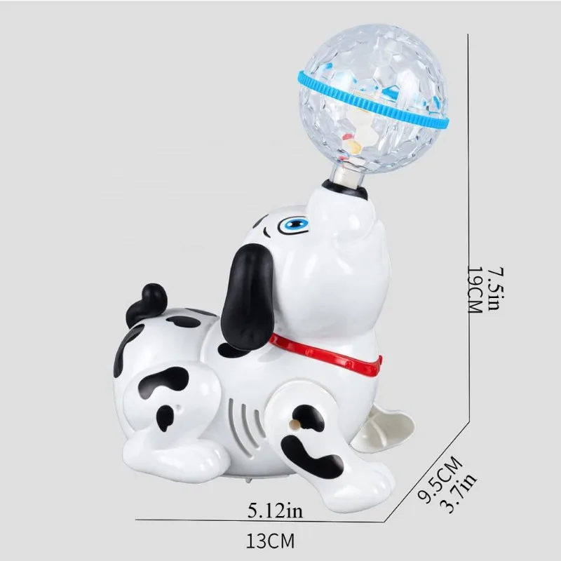 Bump and Go: Perros dálmatas juguete musical con luces para bebé