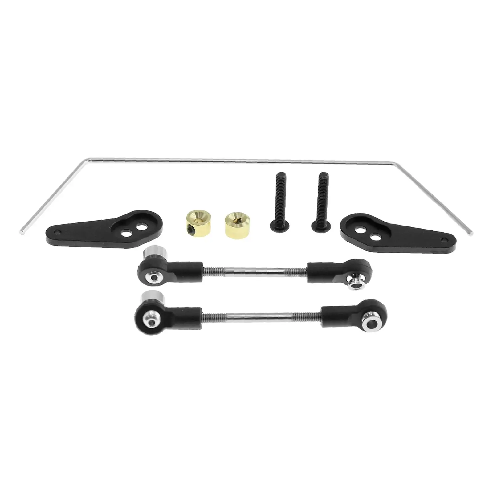 1/10 Scale Easy to Install Replacement Parts Anti Sway Bar Rear Sway Bar Kits RC Anti Sway Bar Kits for 2WD Bbx-01 BB01 DIY Accs