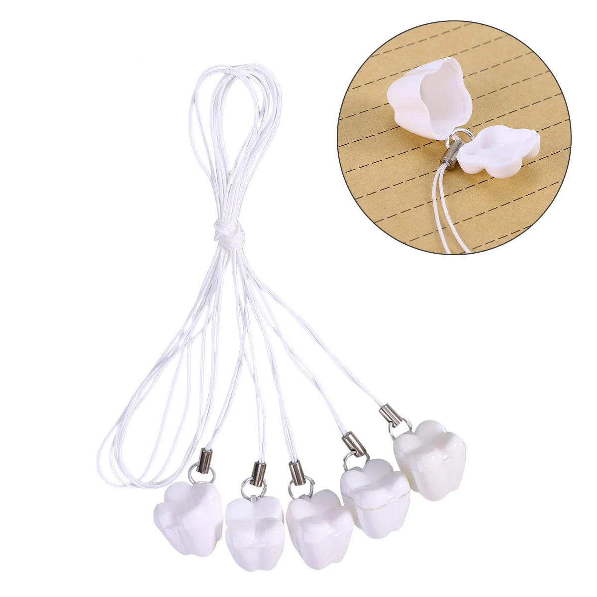 Caja para dientes de leche para bebé, organizador seguro para dedos de diseño suave, regalo perfecto para Navidad y Año Nuevo, 10 Uds. - imagen 3