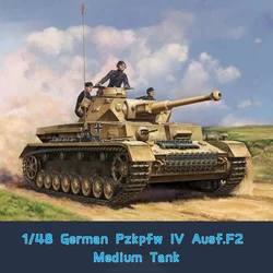 Trumpeter Pzkpfw IV Ausf.F2 – Maqueta tanque alemán 1/48