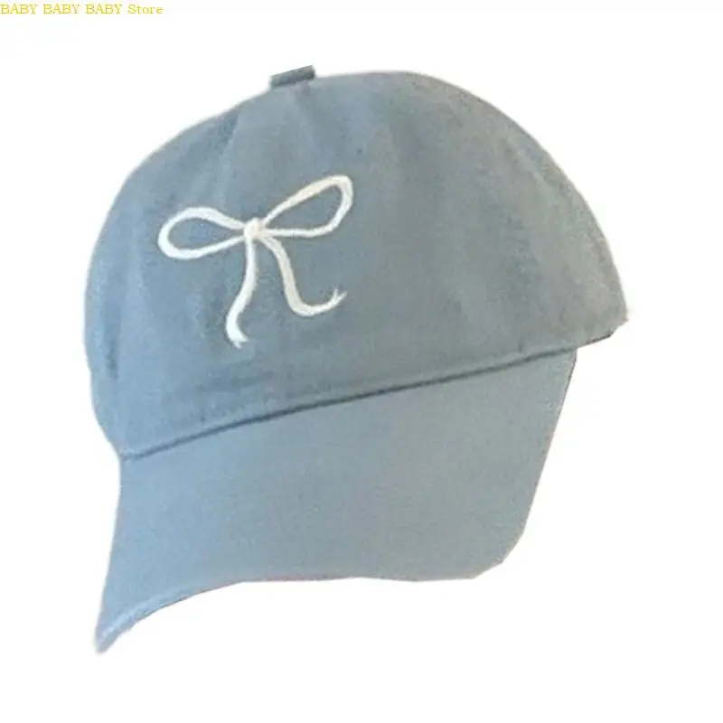 Q81A Gorra béisbol algodón para niña adolescente, para visitas parque y fotografías familiares - imagen 4