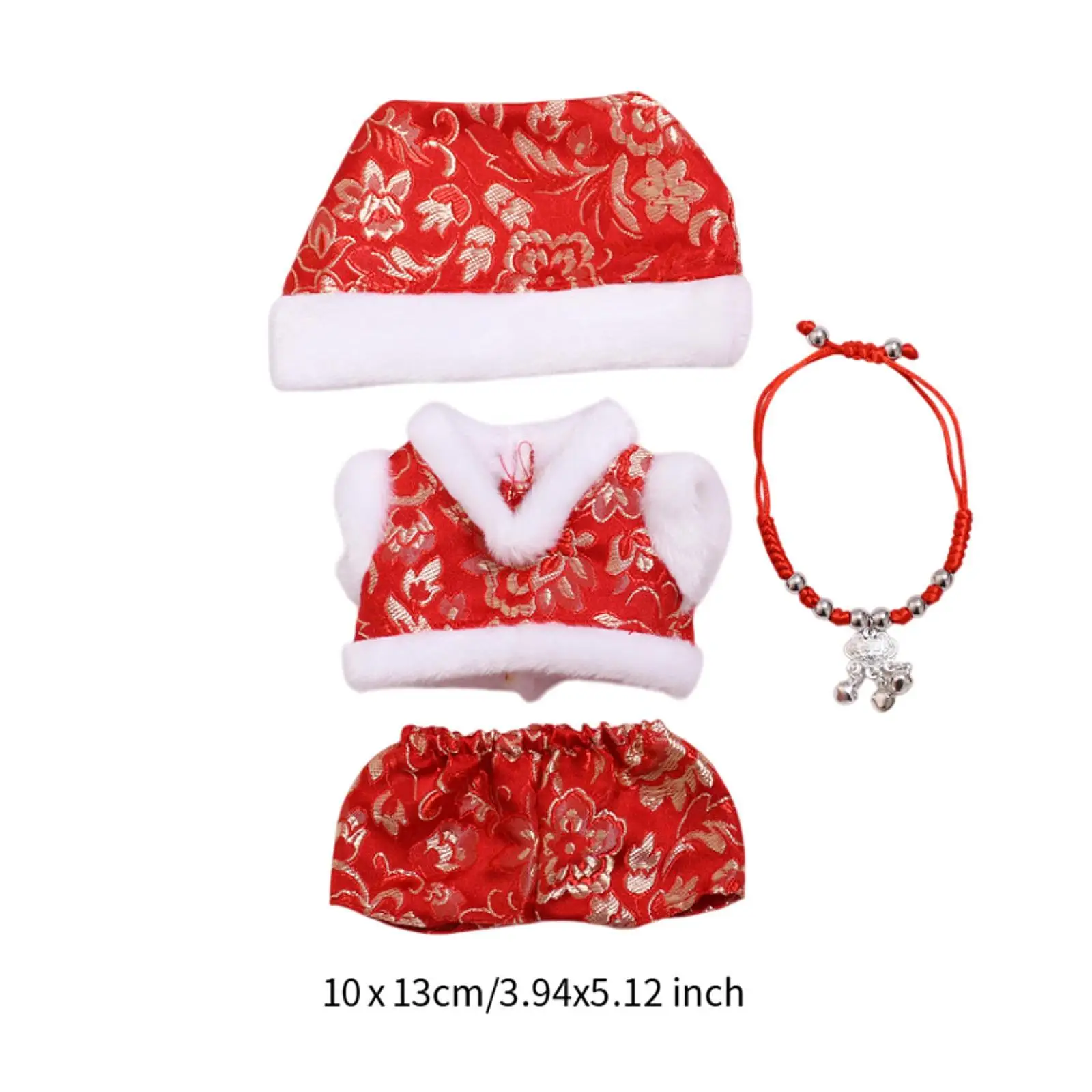 Doll Clothing Set for 15cm Doll with Detachable Accessories and Decorative Elements Doll Clothing Set for 15cm Doll with Detachable Accessories and Decorative Elements